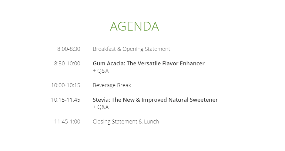 Agenda